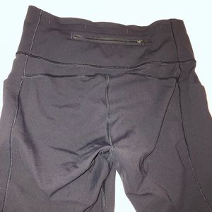Worn Lululemon Black Leggings Size 6